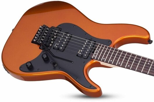 Електрическа китара Schecter Sun Valley Super Shredder FR Lambo Orange (Почти нов) - 2