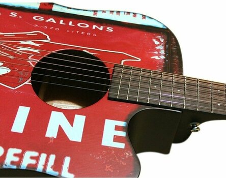 Elektroakustinen kitara Cort GASOLINE 2 BKS - 3