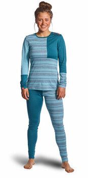 Thermal Underwear Ortovox 185 Rock'N'Wool Long Sleeve W Coral S Thermal Underwear - 3