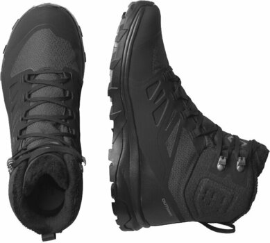 Moški pohodni čevlji Salomon Outblast TS CSWP Black/Black/Black 42 Moški pohodni čevlji - 7