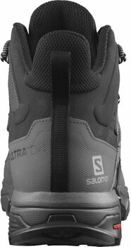 Mens Outdoor Shoes Salomon X Ultra 4 Mid Wide GTX Black/Magnet/Pearl Blue 41 1/3 Mens Outdoor Shoes - 4