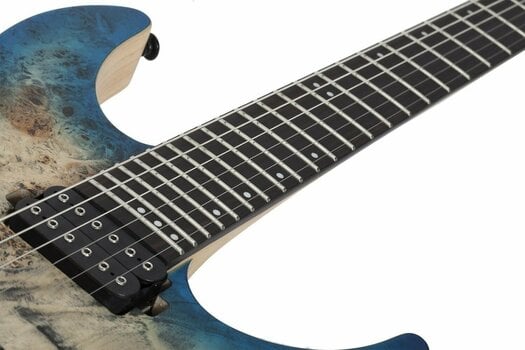 Guitarra elétrica Schecter Reaper-6 Satin Sky Burst - 5