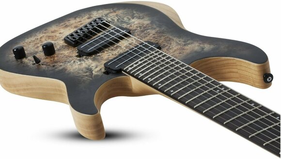 Multi-scale elektrische gitaar Schecter Reaper-7 Multiscale Charcoal Burst - 8