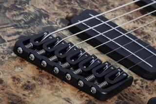 Multiscale electric guitar Schecter Reaper-7 Multiscale Charcoal Burst Multiscale electric guitar - 5