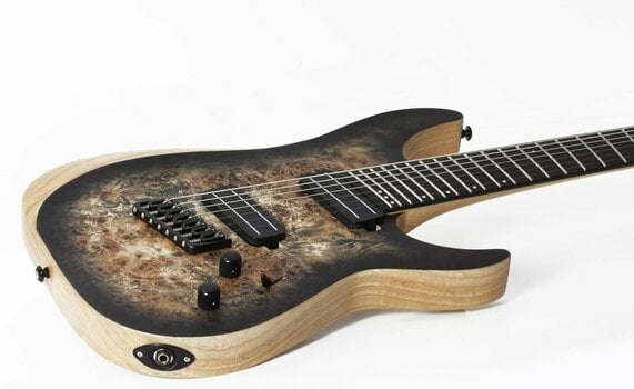 Multi-scale elektrische gitaar Schecter Reaper-7 Multiscale Charcoal Burst - 3