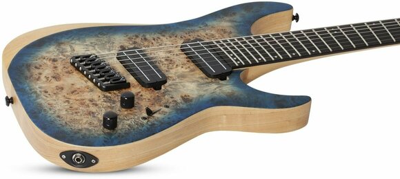 Multi-scale elektrische gitaar Schecter Reaper-7 Multiscale Satin Sky Burst - 4
