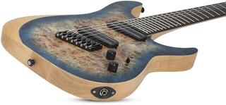 Multiscale electric guitar Schecter Reaper-7 Multiscale Satin Sky Burst Multiscale electric guitar - 2