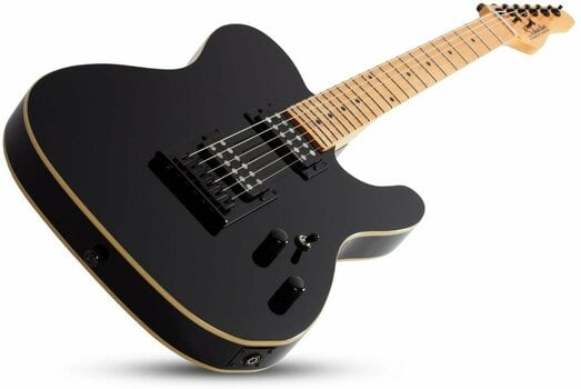 Elektrische gitaar Schecter PT-M/M Black - 2