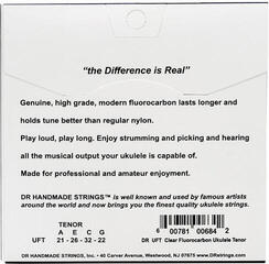 Húrok Tenor ukulelére DR Strings UFT Húrok Tenor ukulelére - 2