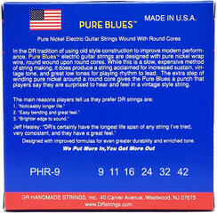 Saiten für E-Gitarre DR Strings PHR-9 Saiten für E-Gitarre - 2
