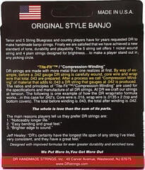 Banjo Strings DR Strings BA-10 Banjo Strings - 2