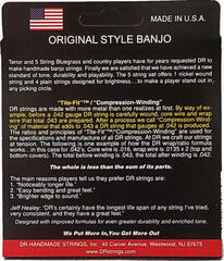 Banjo Strings DR Strings BA5-10 Banjo Strings - 2