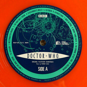 Hanglemez Original Soundtrack - Doctor Who -Series 1 & 2 (Orange Vinyl) (2 LP) - 2