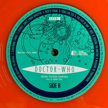 Vinylplade Original Soundtrack - Doctor Who -Series 1 & 2 (Orange Vinyl) (2 LP) - 3