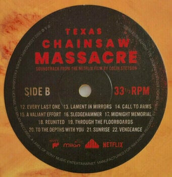 LP Original Soundtrack - Texas Chainsaw Massacre (Sunflower And Blood Vinyl) (LP) - 4