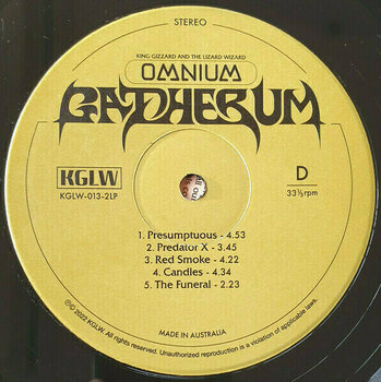 Vinylskiva King Gizzard - Omnium Gatherum (2 LP) - 5
