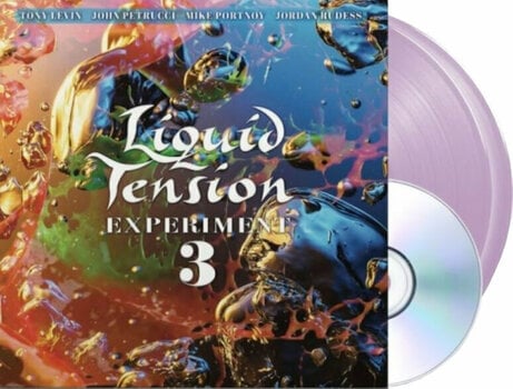 Vinyylilevy Liquid Tension Experiment - LTE3 (Limited Edition) (Lilac Coloured) (2 LP + CD) - 2