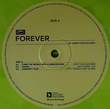 Vinyl Record Armin Van Buuren - A State Of Trance Forever (180g) (Yellow & Green Marble Coloured) (2 LP) - 3