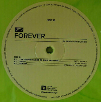 Vinyl Record Armin Van Buuren - A State Of Trance Forever (180g) (Yellow & Green Marble Coloured) (2 LP) - 4