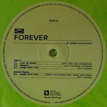 Disco in vinile Armin Van Buuren - A State Of Trance Forever (180g) (Yellow & Green Marble Coloured) (2 LP) - 6