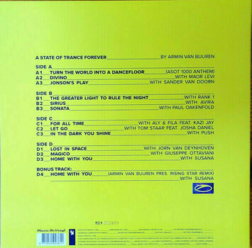 Disco de vinil Armin Van Buuren - A State Of Trance Forever (180g) (Yellow & Green Marble Coloured) (2 LP) - 7