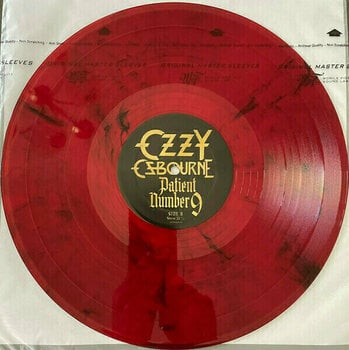 Vinylplade Ozzy Osbourne - Patient Number 9 (Transparent Red & Black Marble Coloured) (2 LP) - 2