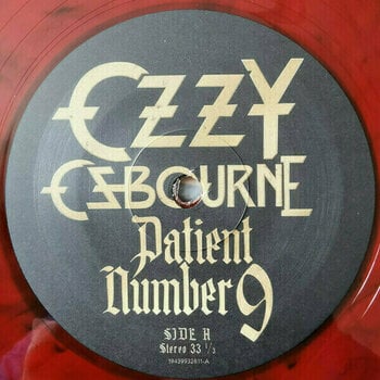Vinylplade Ozzy Osbourne - Patient Number 9 (Transparent Red & Black Marble Coloured) (2 LP) - 3
