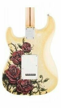Електрическа китара Signature Fender Special Edition David Lozeau Art Strat RW Rose Tattoo - 2