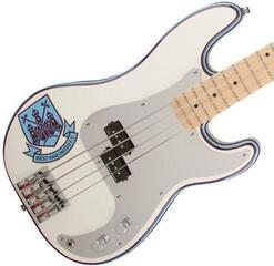 Elektrická baskytara Fender Steve Harris Precision Bass MN Olympic White Elektrická baskytara - 3