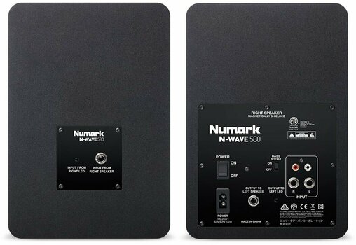 Monitor de estúdio ativo de 2 vias Numark N-Wave 580 - 2