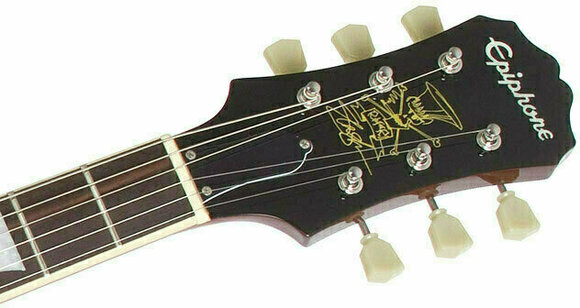 Signature Electric Guitar Epiphone Slash ''Rosso Corsa'' Les Paul Rosso Red - 4
