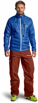 Veste de ski Ortovox Swisswool Piz Boval Jacket M Pacific Green L Veste de ski - 7