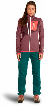 Hættetrøje til udendørs brug Ortovox Fleece Grid Jacket W Sly Fox S Hættetrøje til udendørs brug - 3