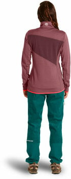 Casaco com capuz para exterior Ortovox Fleece Grid Jacket W Sly Fox S Casaco com capuz para exterior - 4