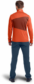 Hættetrøje til udendørs brug Ortovox Fleece Grid Jacket M Sly Fox S Hættetrøje til udendørs brug - 5