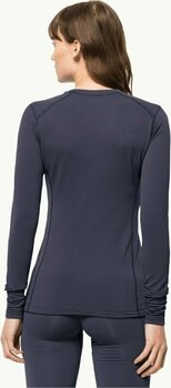 T-shirt outdoor Jack Wolfskin Infinite L/S W Graphite Une seule taille T-shirt outdoor - 3