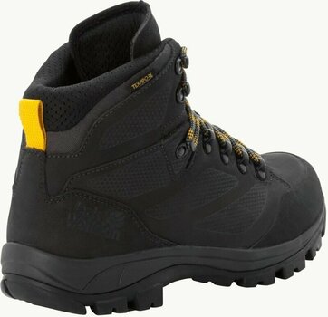 Mens Outdoor Shoes Jack Wolfskin Rebellion Texapore Mid M Phantom/Burly Yellow 40 Mens Outdoor Shoes - 3