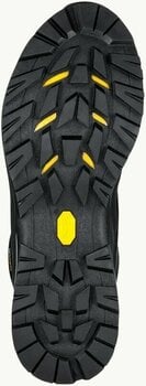 Mens Outdoor Shoes Jack Wolfskin Force Striker Texapore Low M Black/Burly Yellow 40,5 Mens Outdoor Shoes - 6