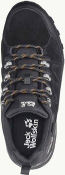 Mens Outdoor Shoes Jack Wolfskin Refugio Texapore Low M Phantom/Burly Yellow 40 Mens Outdoor Shoes - 5