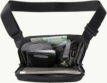 Wallet, Crossbody Bag Jack Wolfskin Purser Black Crossbody Bag - 3