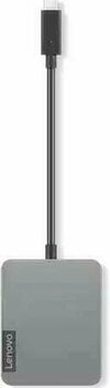 Hub USB Lenovo Mini dock - USB-C Travel Hub Gen2 Hub USB - 4