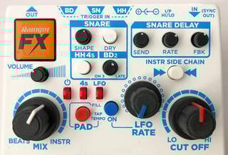 Guitar effekt Rainger FX Snare Trap Guitar effekt - 4