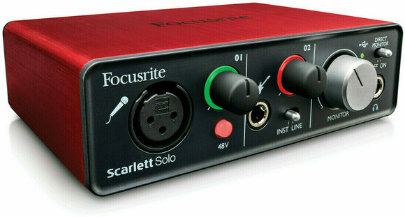 USB Audio Interface Focusrite Scarlett Solo Studio Pack - 6