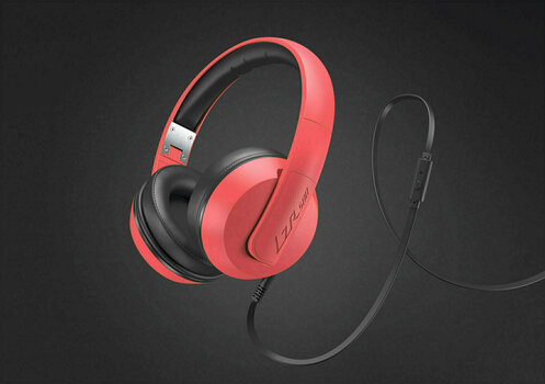 Hi-Fi Headphones Magnat LZR 580 Red vs Black - 5