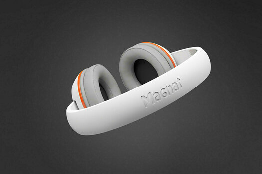 Hi-Fi Slušalke Magnat LZR 580 White vs Orange - 5