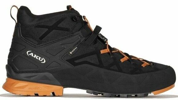Mens Outdoor Shoes AKU Rock DFS Mid GTX Black/Orange 42,5 Mens Outdoor Shoes - 2