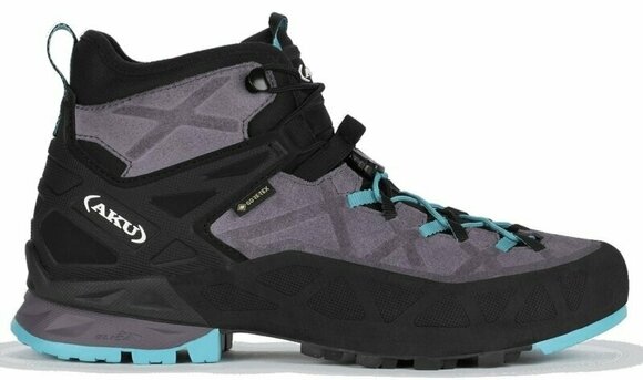 Ženski pohodni čevlji AKU Rock DFS Mid GTX Ws Grey/Turquoise 38 Ženski pohodni čevlji - 2