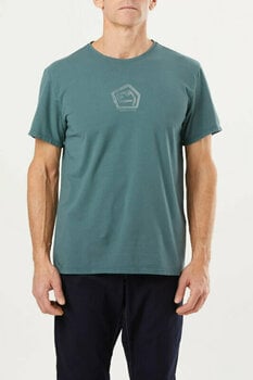 Maglietta outdoor E9 Attitude T-Shirt Kingfisher L Maglietta - 3