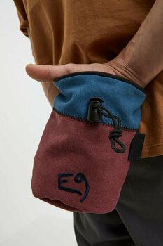 Saco y Magnesio para Escalada E9 Aglio C Chalk Bag Bolsa de magnesio Wine - 2