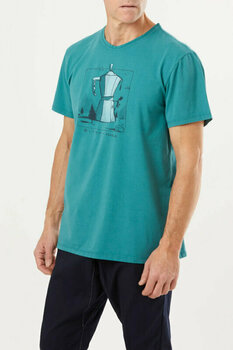 Udendørs T-shirt E9 Moka Green Lake M T-shirt - 4